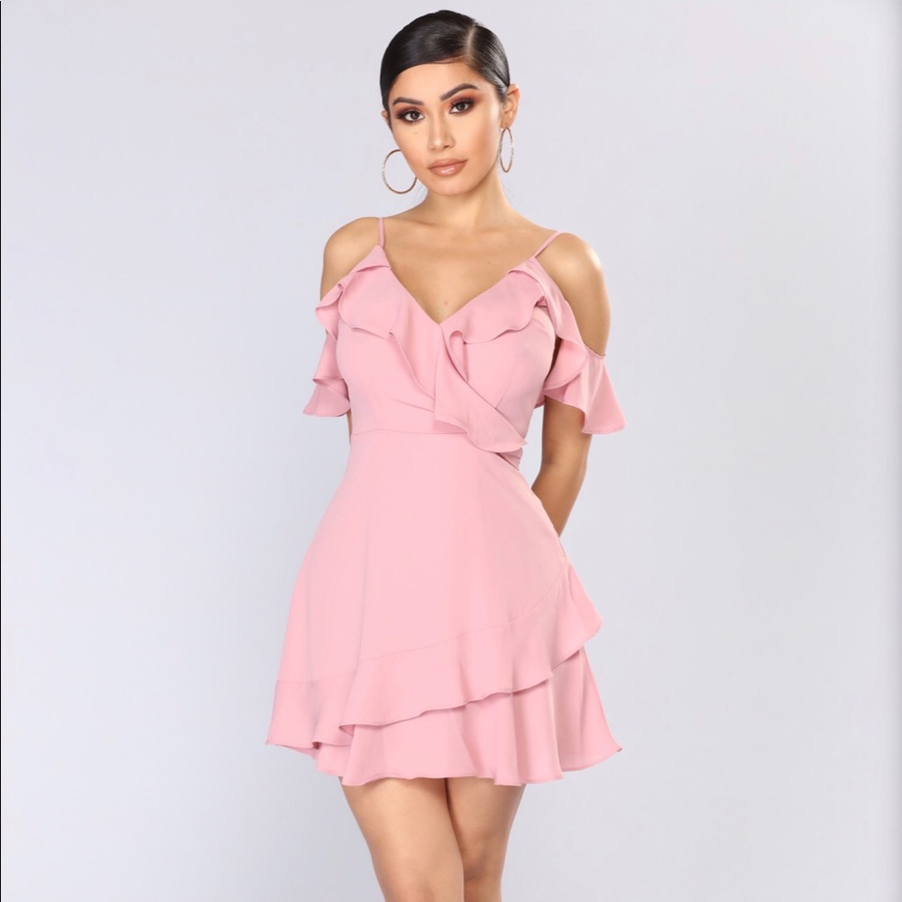 Fashion Nova Mauve Dress